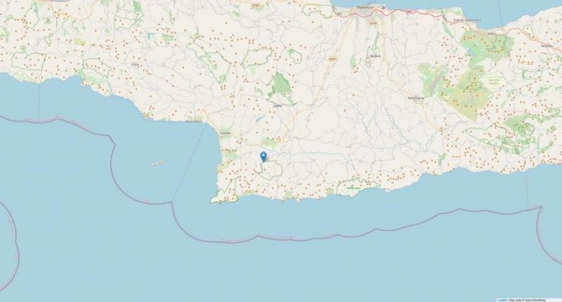 Pombia Kreta, Pompia Rohbau 240m²Wfl. auf einem 6.000 m² Grundstück Haus kaufen